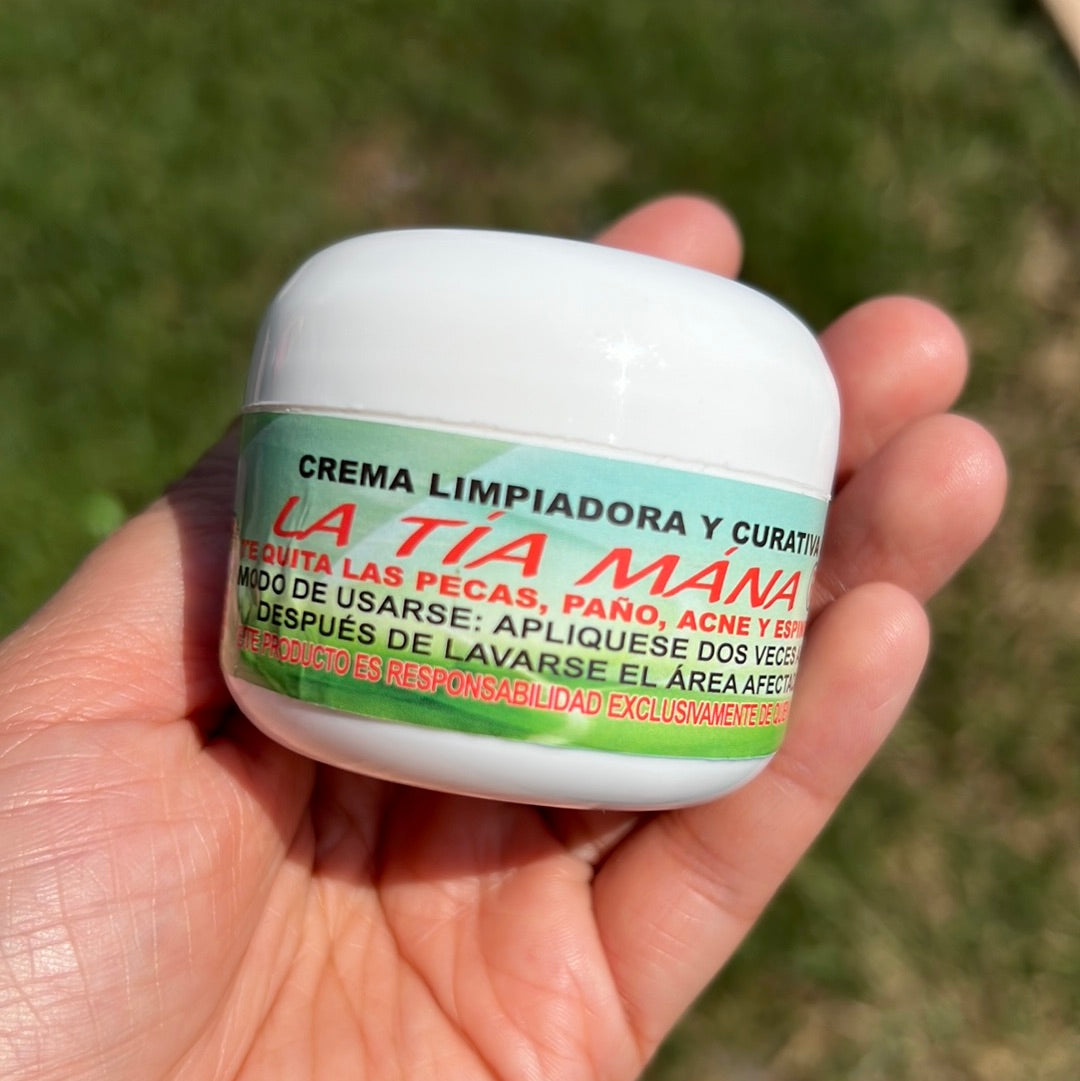 La tía mana crema